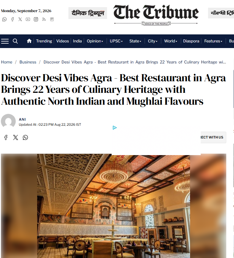 The Tribune / ANI